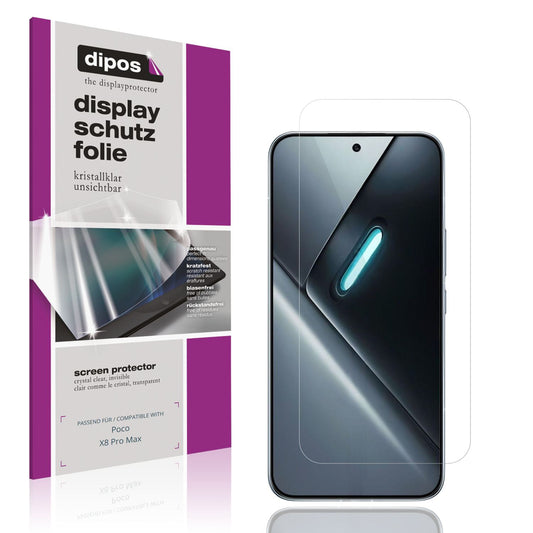 4x Schutzfolie klar für Poco X8 Pro Max Display-Sc (1)