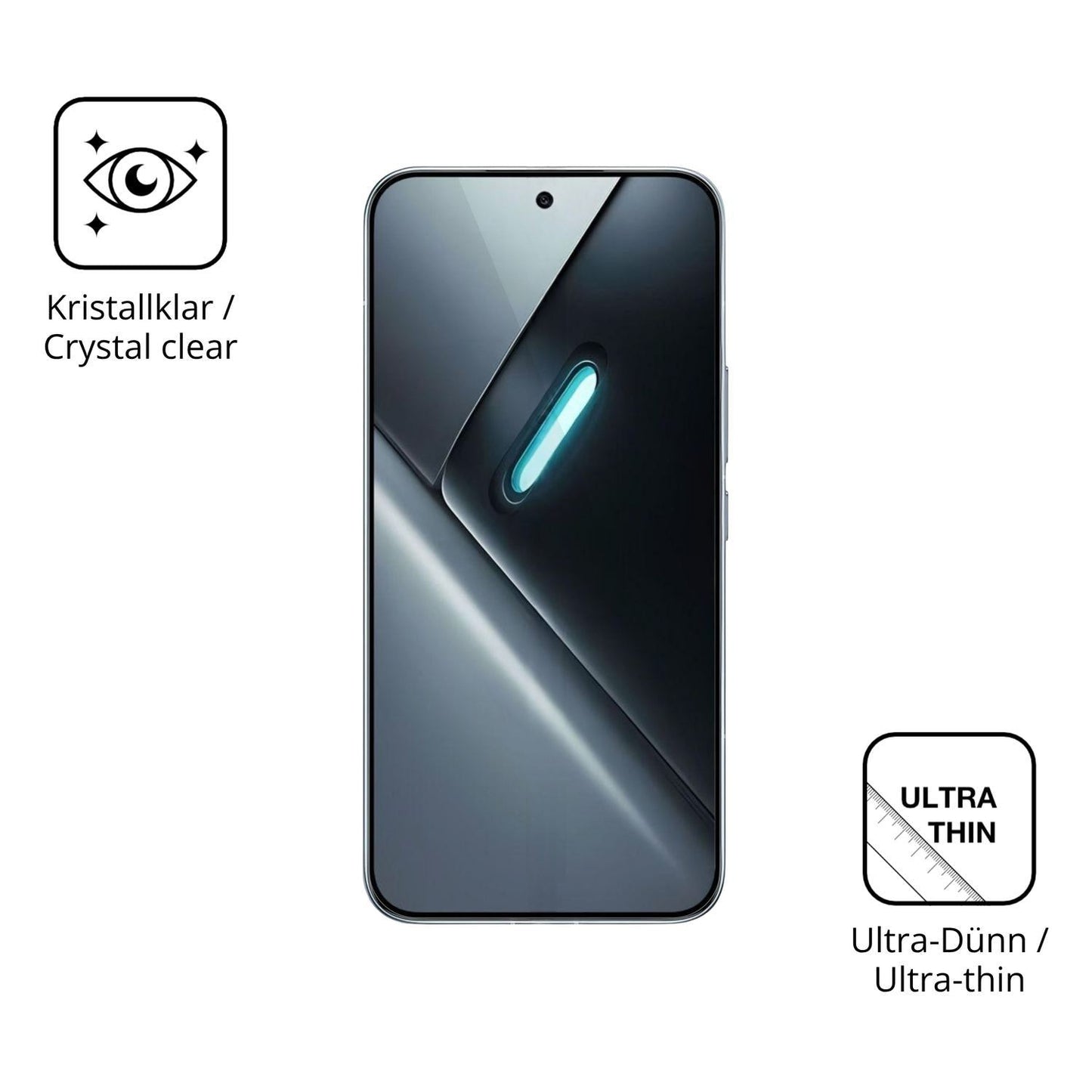 4x Schutzfolie klar für Poco X8 Pro Max Display-Sc (5)