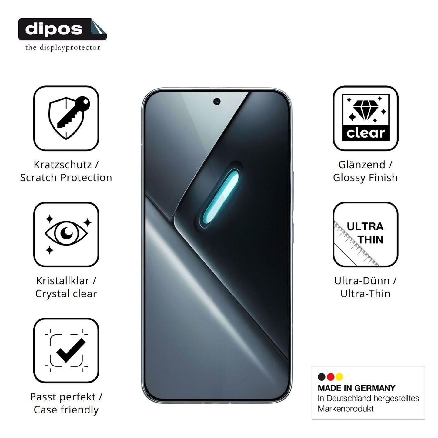 4x Schutzfolie klar für Poco X8 Pro Max Display-Sc (7)