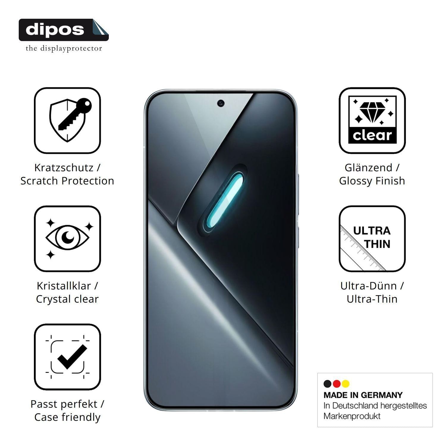 4x Schutzfolie klar für Poco X8 Pro Max Display-Sc (7)