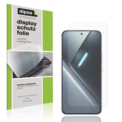 4x Schutzfolie matt für Poco X8 Pro Max Display-Sc (1)