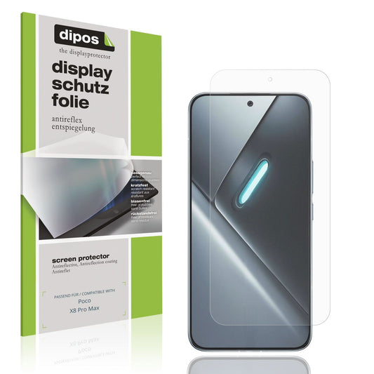 4x Schutzfolie matt für Poco X8 Pro Max Display-Sc (1)