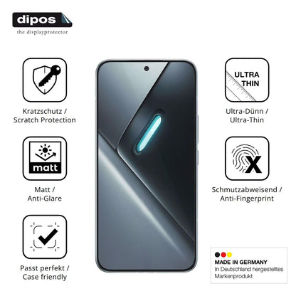 4x Schutzfolie matt für Poco X8 Pro Max Display-Sc (7)