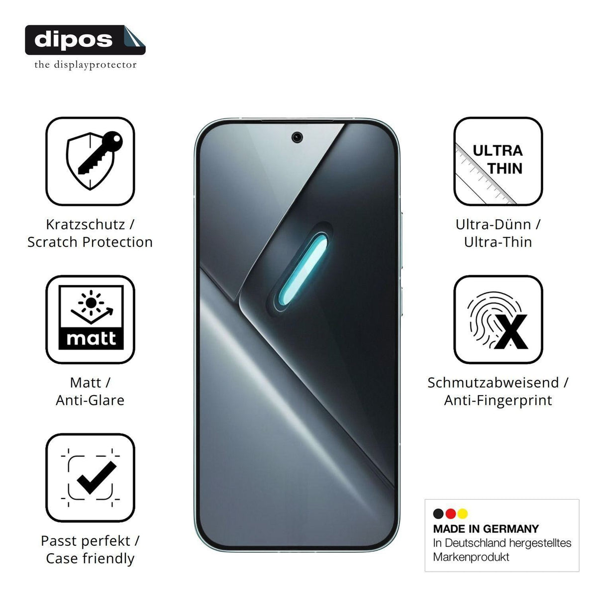 4x Schutzfolie matt für Poco X8 Pro Display-Schutz (7)