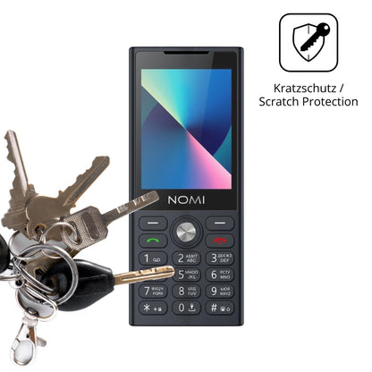 4x Schutzfolie matt für Nomi i2841 Display-Schutzf (4)