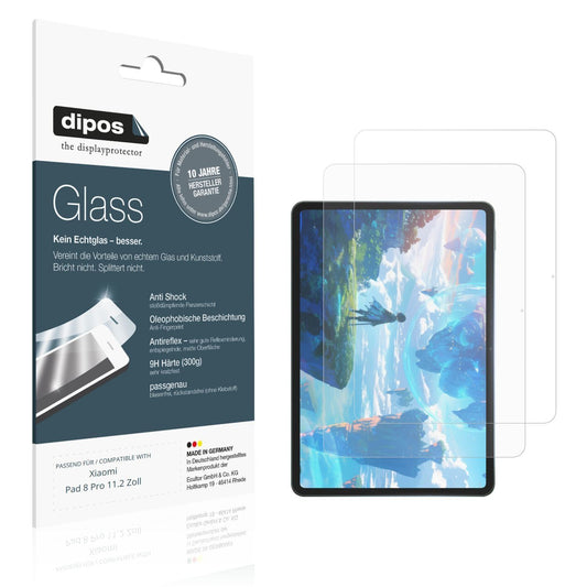 2x 9H Schutzfolie matt für Xiaomi Pad 8 Pro 11.2 Z (1)