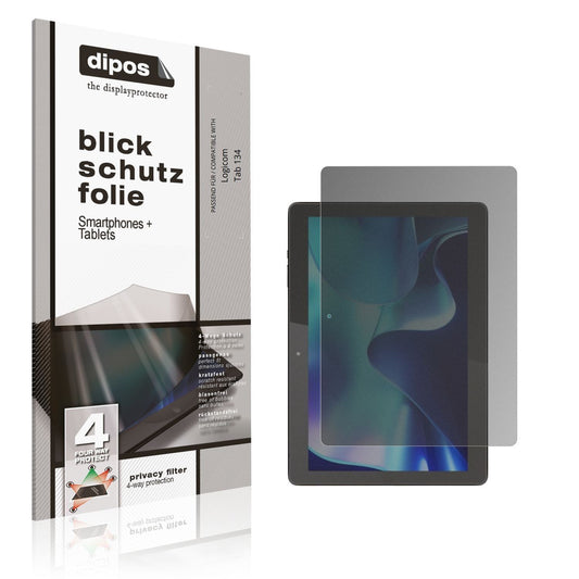 Blickschutzfolie für Logicom Tab 134 matt Schutzfo (1)