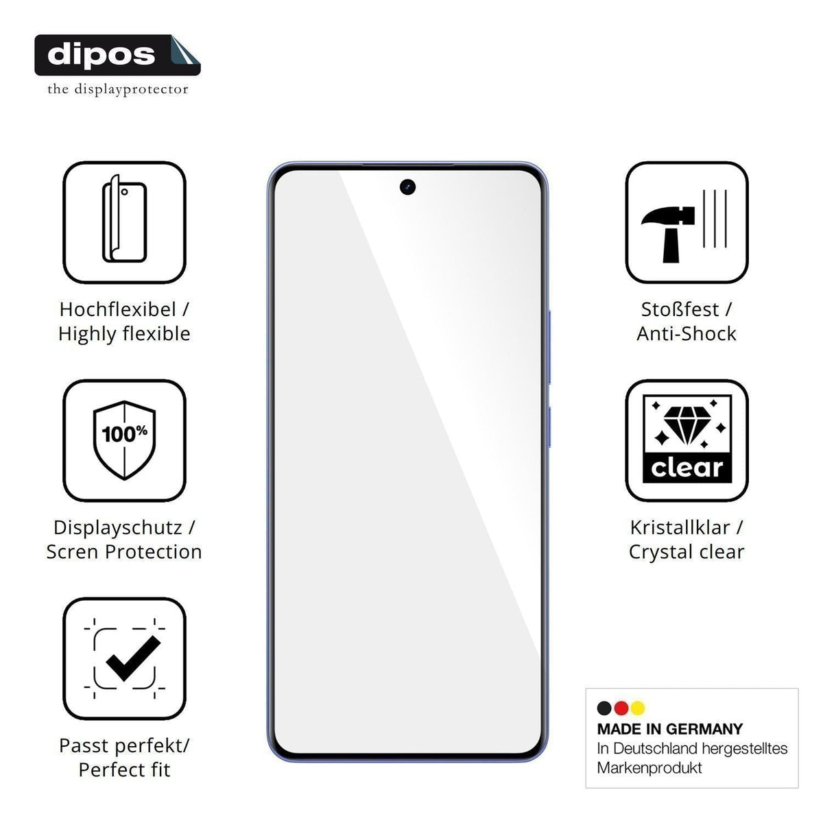2x 3D Full Cover Schutzfolie für Realme Narzo Powe (7)
