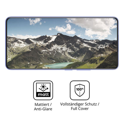 2x Full Cover Schutzfolie matt für Realme Narzo Po (5)