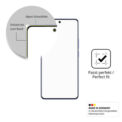 2x Full Cover Schutzfolie matt für Realme Narzo Po (6)