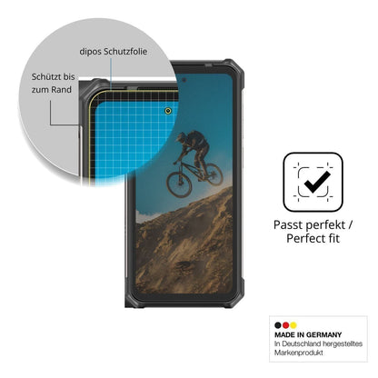 Blickschutzfolie für Ulefone RugKing 5 Pro matt Sc (4)