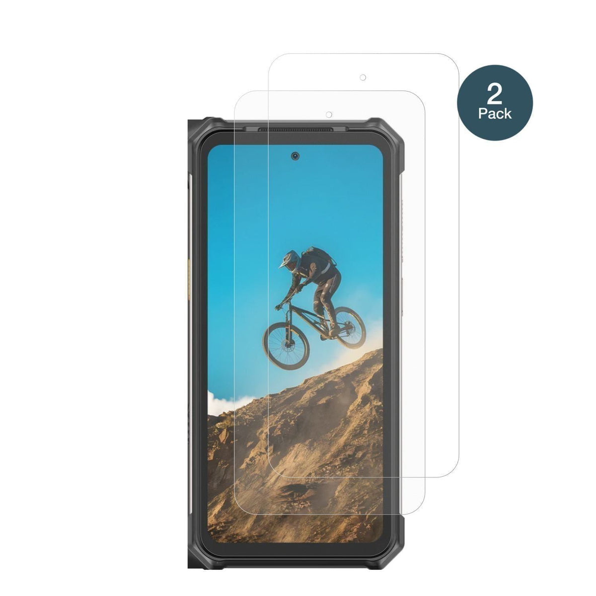 2x 9H Schutzfolie matt für Ulefone RugKing 5 Pro P (2)