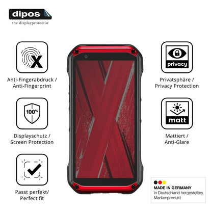 Blickschutzfolie für Kyocera Torque G07 matt Schut (5)