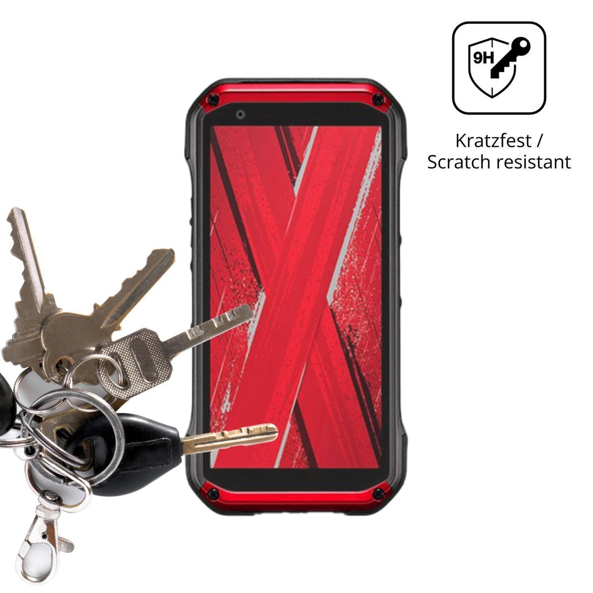 2x 9H Schutzfolie matt für Kyocera Torque G07 Panz (3)