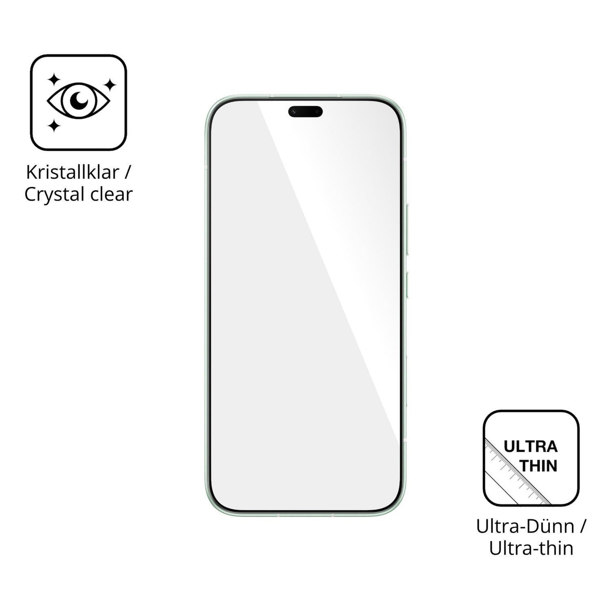 4x Schutzfolie klar für Honor 600 Lite Display-Sch (5)