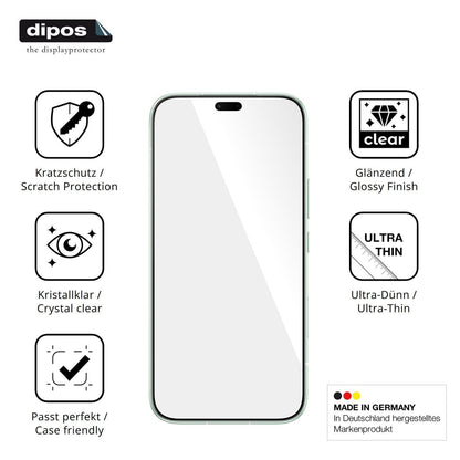 4x Schutzfolie klar für Honor 600 Lite Display-Sch (7)