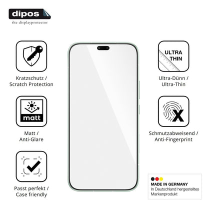 4x Schutzfolie matt für Honor 600 Lite Display-Sch (7)