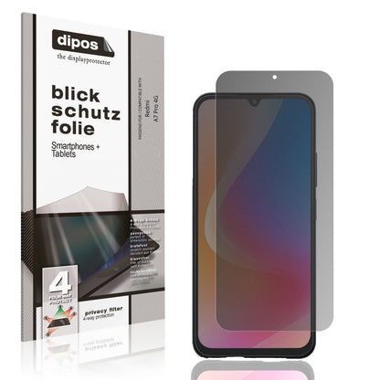 Blickschutzfolie für Redmi A7 Pro 4G matt Schutzfo (1)