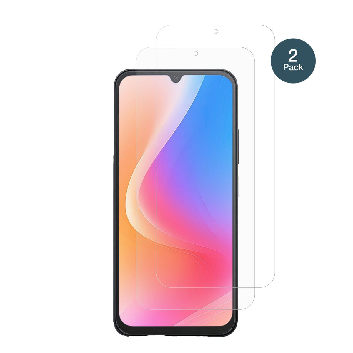 2x 9H Schutzfolie matt für Redmi A7 Pro 4G Panzerf (2)