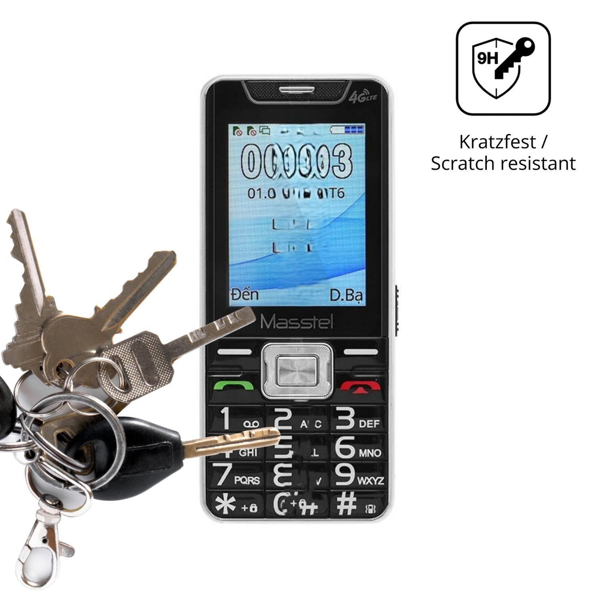 2x 9H Schutzfolie für Masstel Izi 55 Panzerfolie (3)