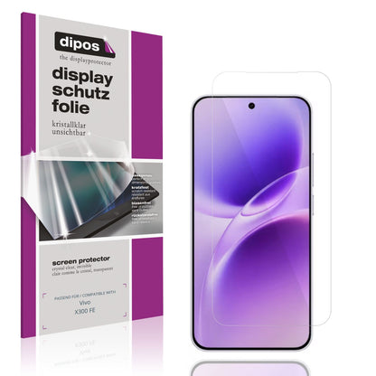 4x Schutzfolie klar für Vivo X300 FE Display-Schut (1)