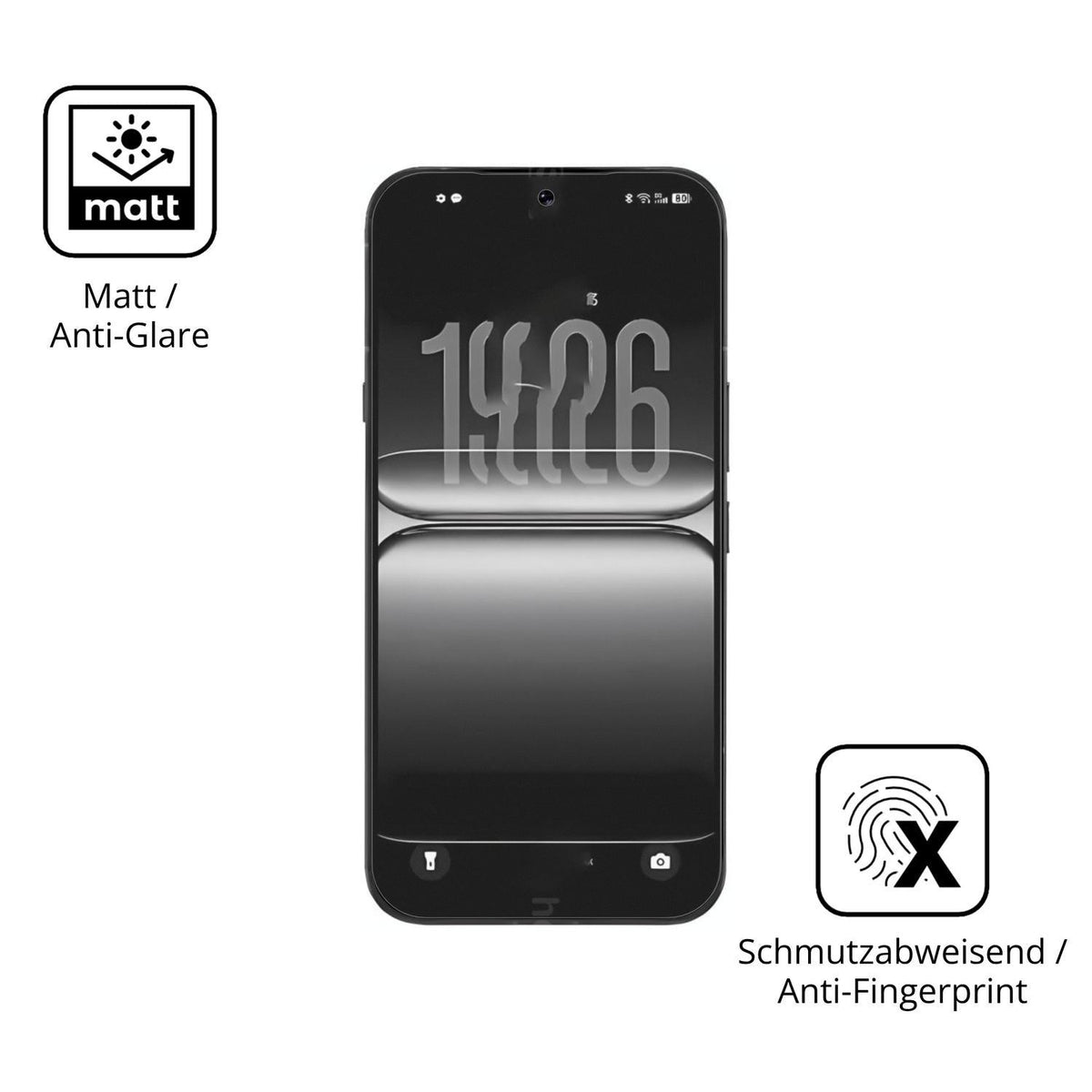 4x Schutzfolie matt für Infinix Note 60 Ultra Disp (5)