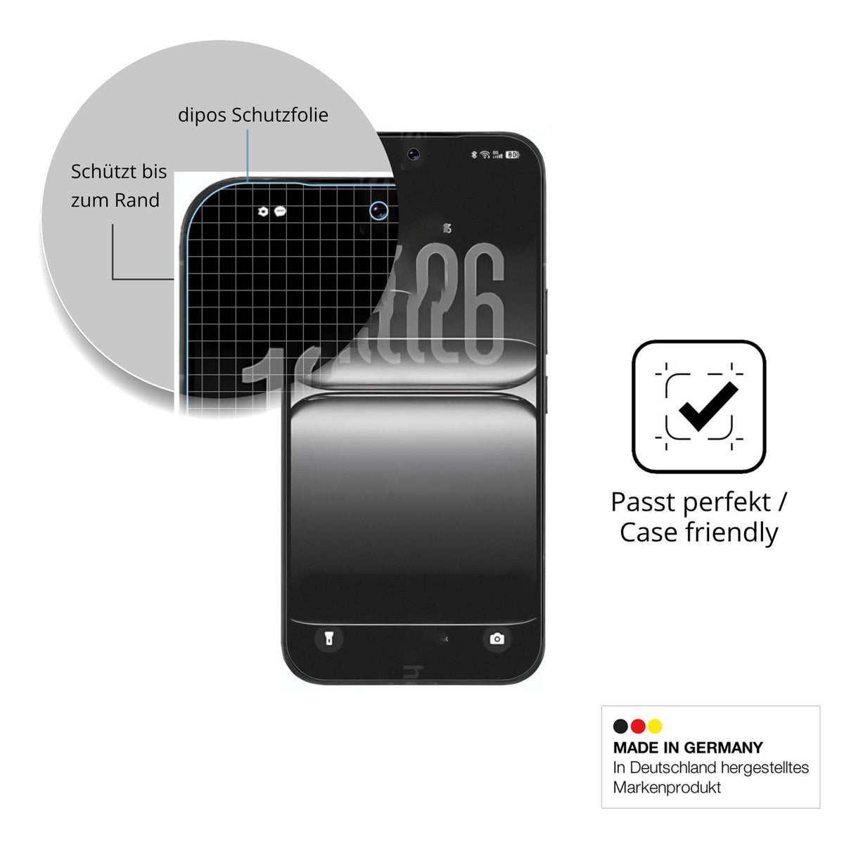 2x 9H Schutzfolie matt für Infinix Note 60 Ultra P (6)