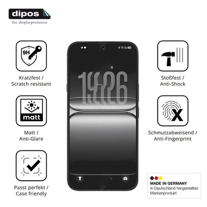 2x 9H Schutzfolie matt für Infinix Note 60 Ultra P (7)