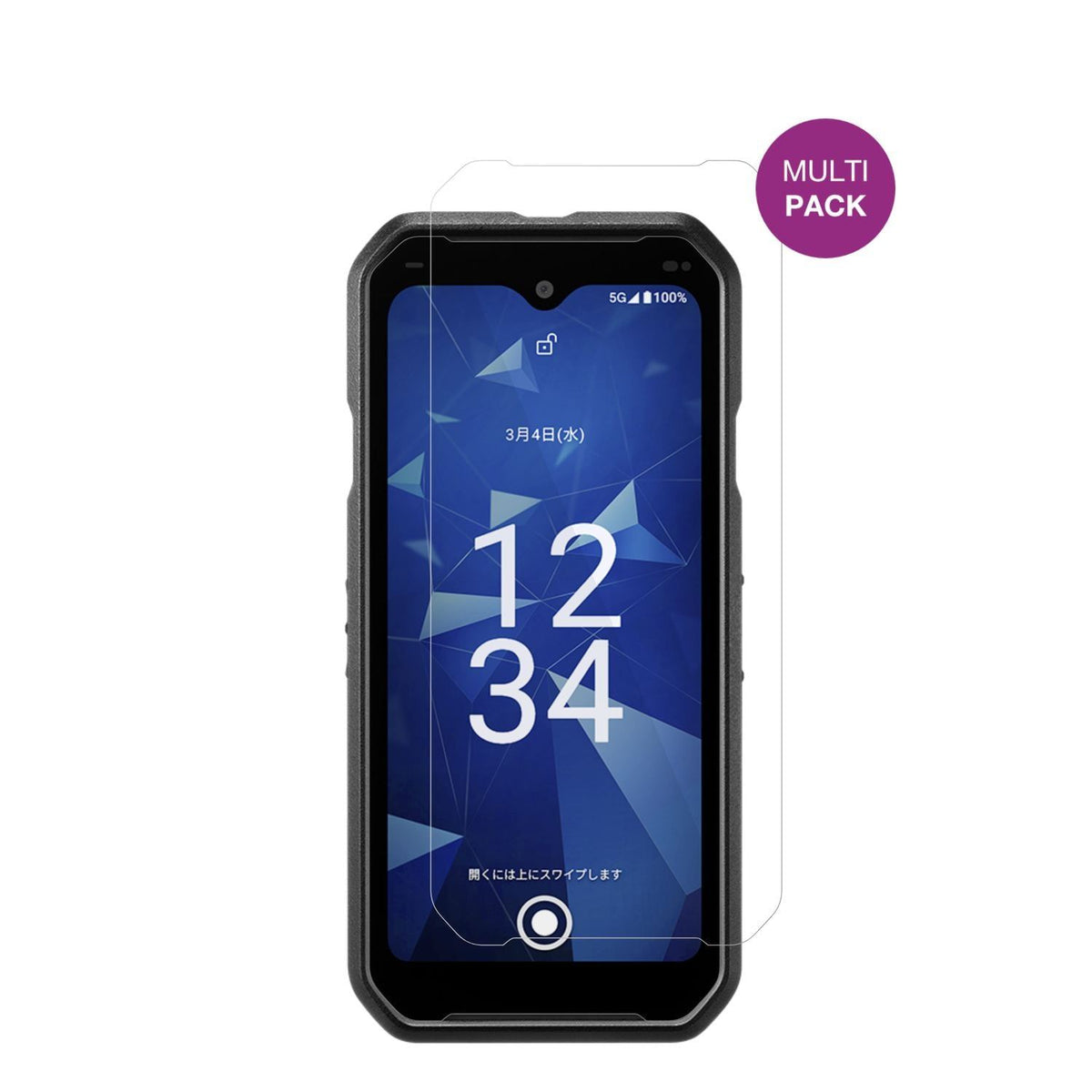 4x Schutzfolie klar für Kyocera DuraForce EX2 Disp (2)