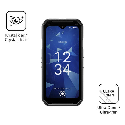 4x Schutzfolie klar für Kyocera DuraForce EX2 Disp (5)
