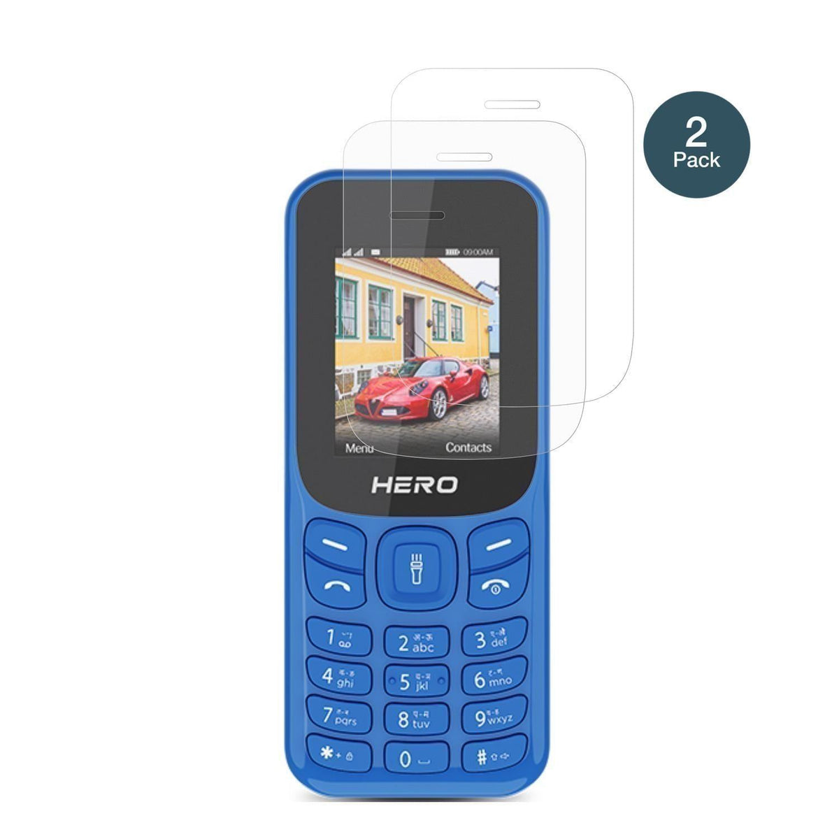 2x 9H Schutzfolie matt für Lava Hero Shakti 2025 P (2)