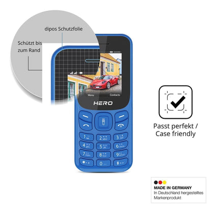 2x 9H Schutzfolie matt für Lava Hero Shakti 2025 P (6)
