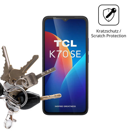 4x Schutzfolie klar für TCL K70 SE Display-Schutzf (4)