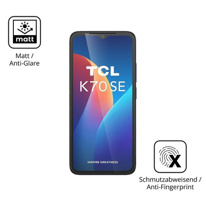 4x Schutzfolie matt für TCL K70 SE Display-Schutzf (5)