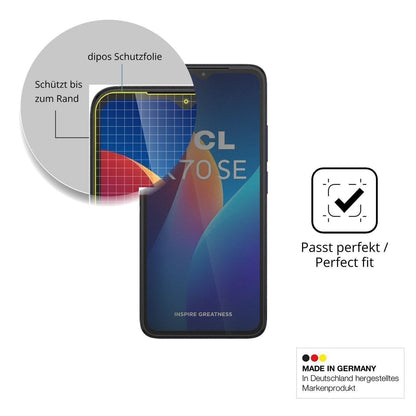 Blickschutzfolie für TCL K70 SE matt Schutzfolie P (4)