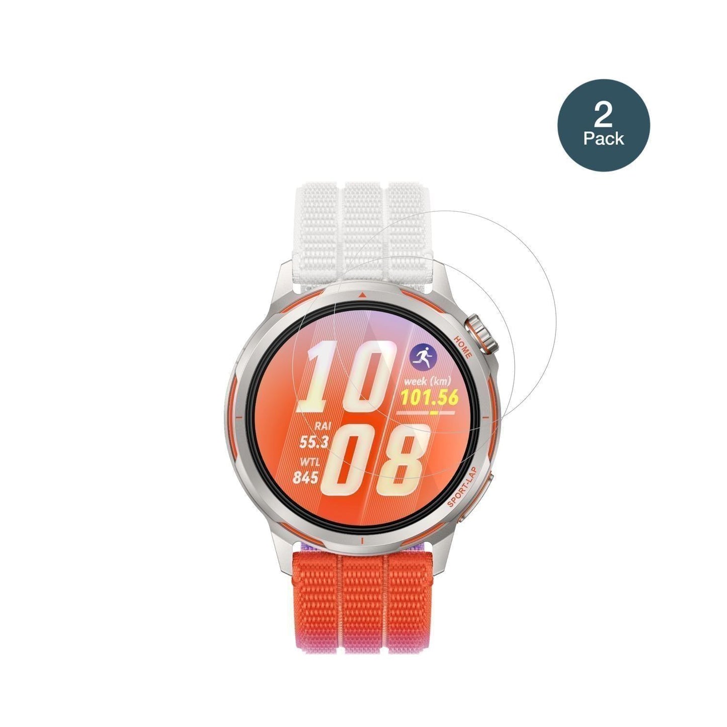 2x 9H Schutzfolie für Huawei Watch GT Runner 2 Pan (2)