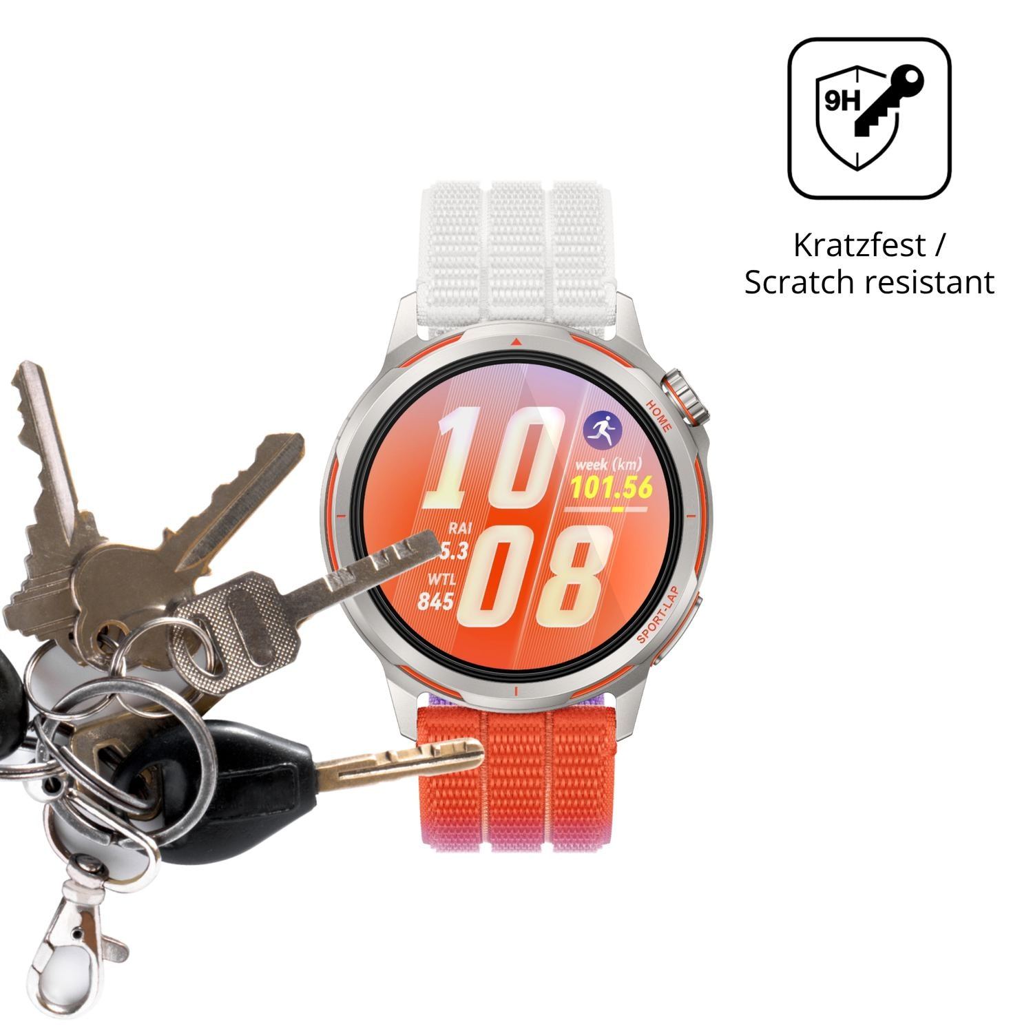 2x 9H Schutzfolie für Huawei Watch GT Runner 2 Pan (3)