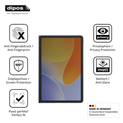 Blickschutzfolie für Infinix XPad 30E matt Schutzf (5)