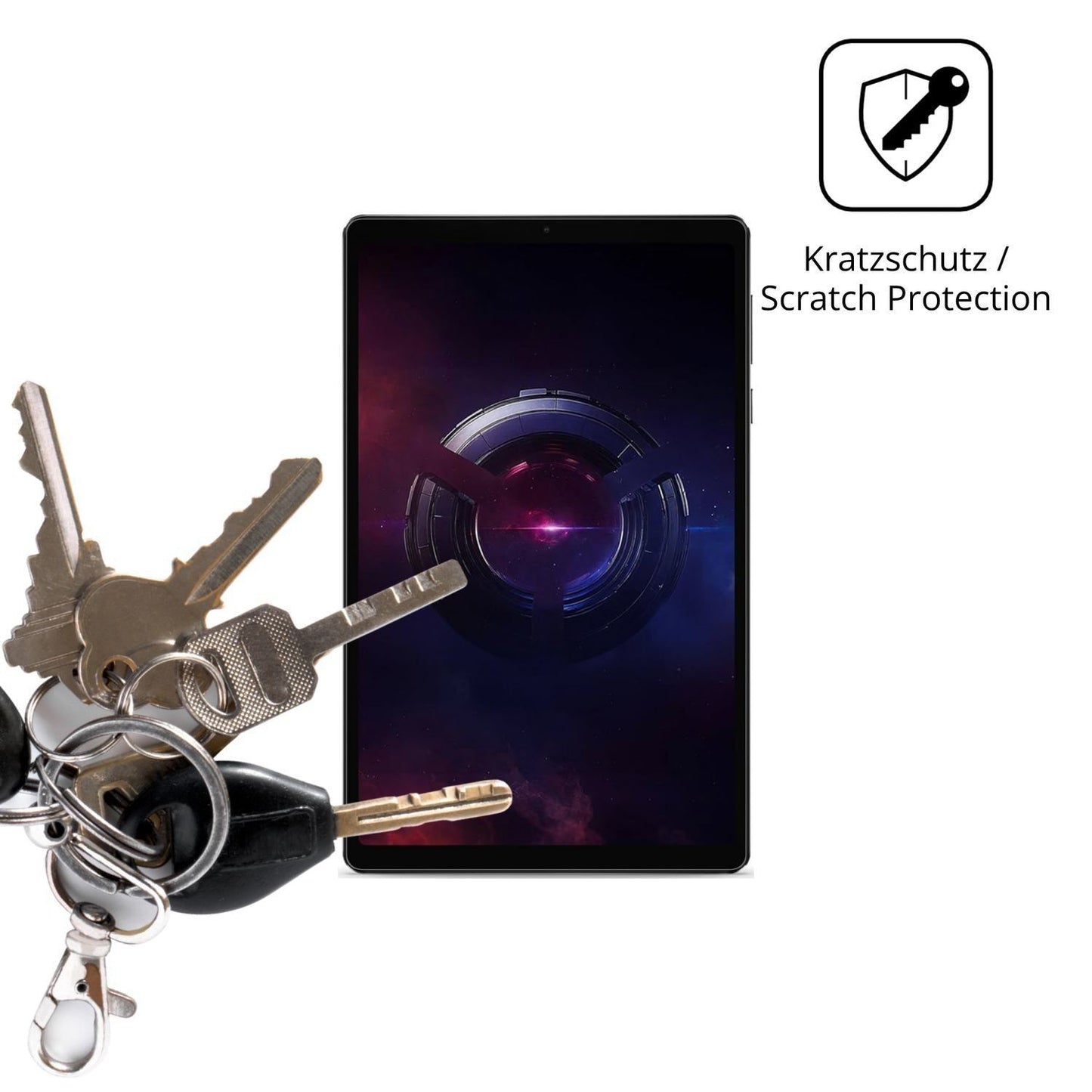 2x Schutzfolie klar für Lenovo Legion Tab 8.8 Gen  (4)