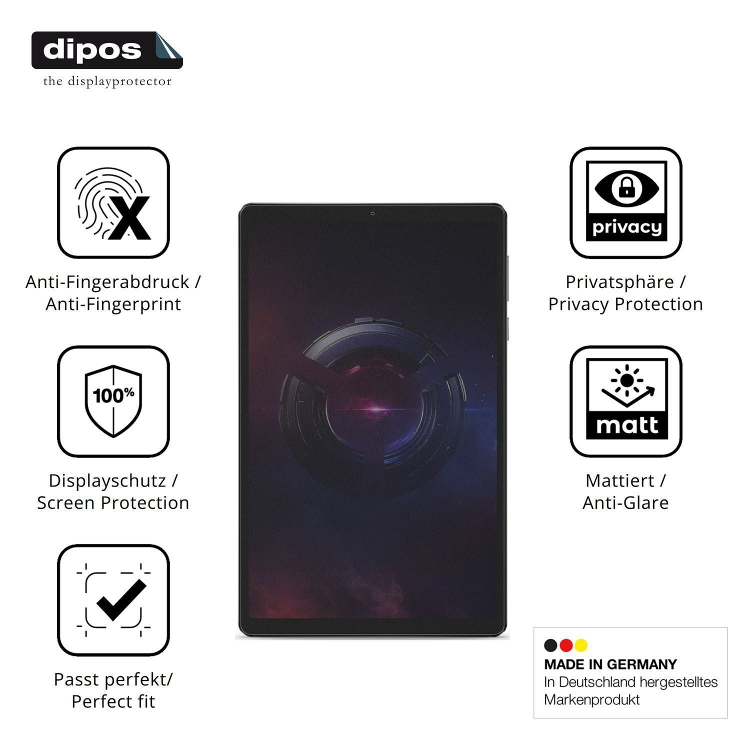 Blickschutzfolie für Lenovo Legion Tab 8.8 Gen 5 m (5)
