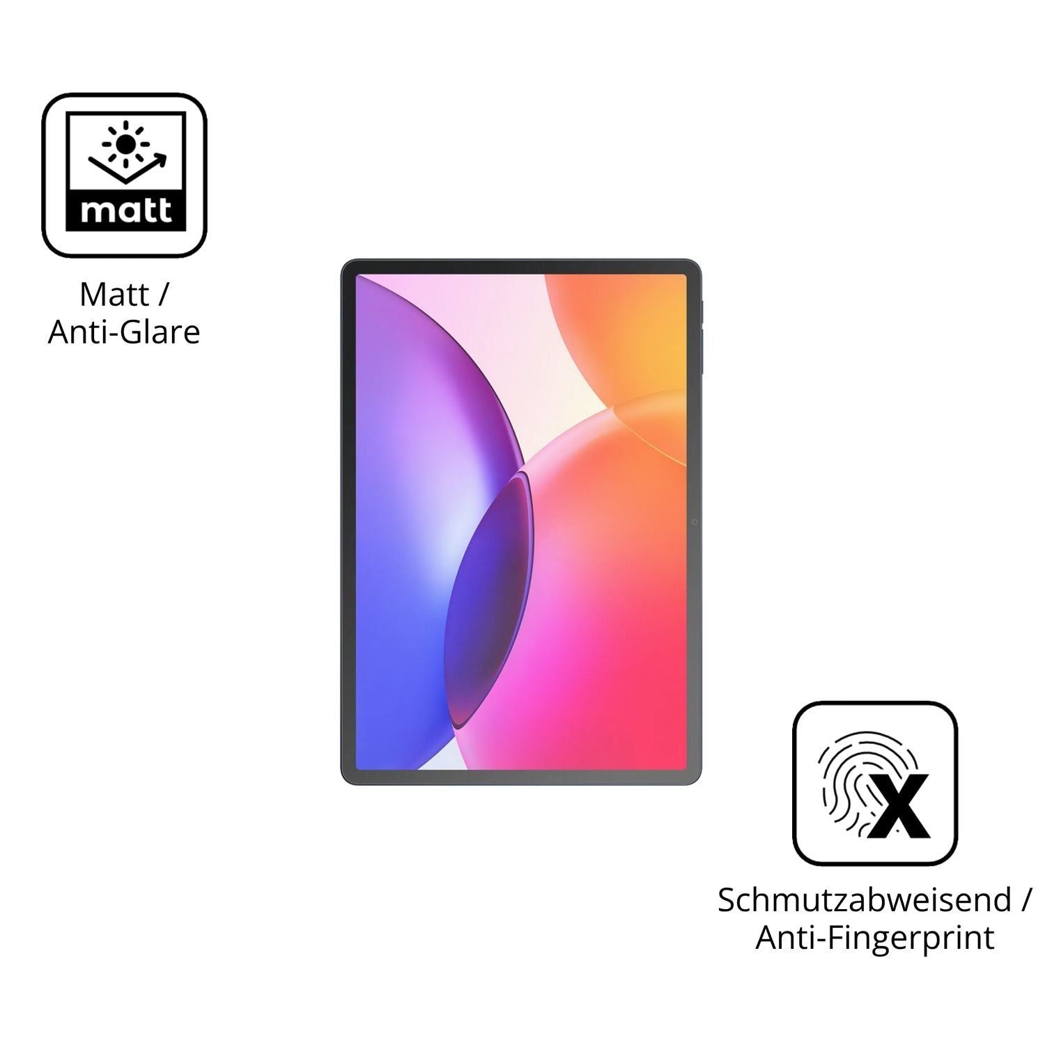 2x 9H Schutzfolie matt für TCL Tab A1 Plus 12.2 Pa (5)
