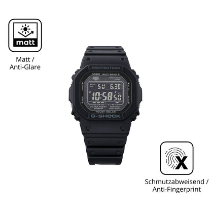 2x 9H Schutzfolie matt für Casio G-Shock GW-5000-H (5)