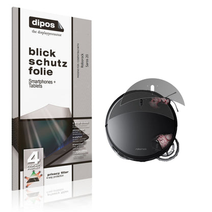 Blickschutzfolie für Roborock Saros 20 matt Schutz (1)
