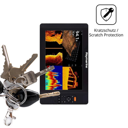 2x Schutzfolie klar für Raymarine Element 12 HV Di (4)