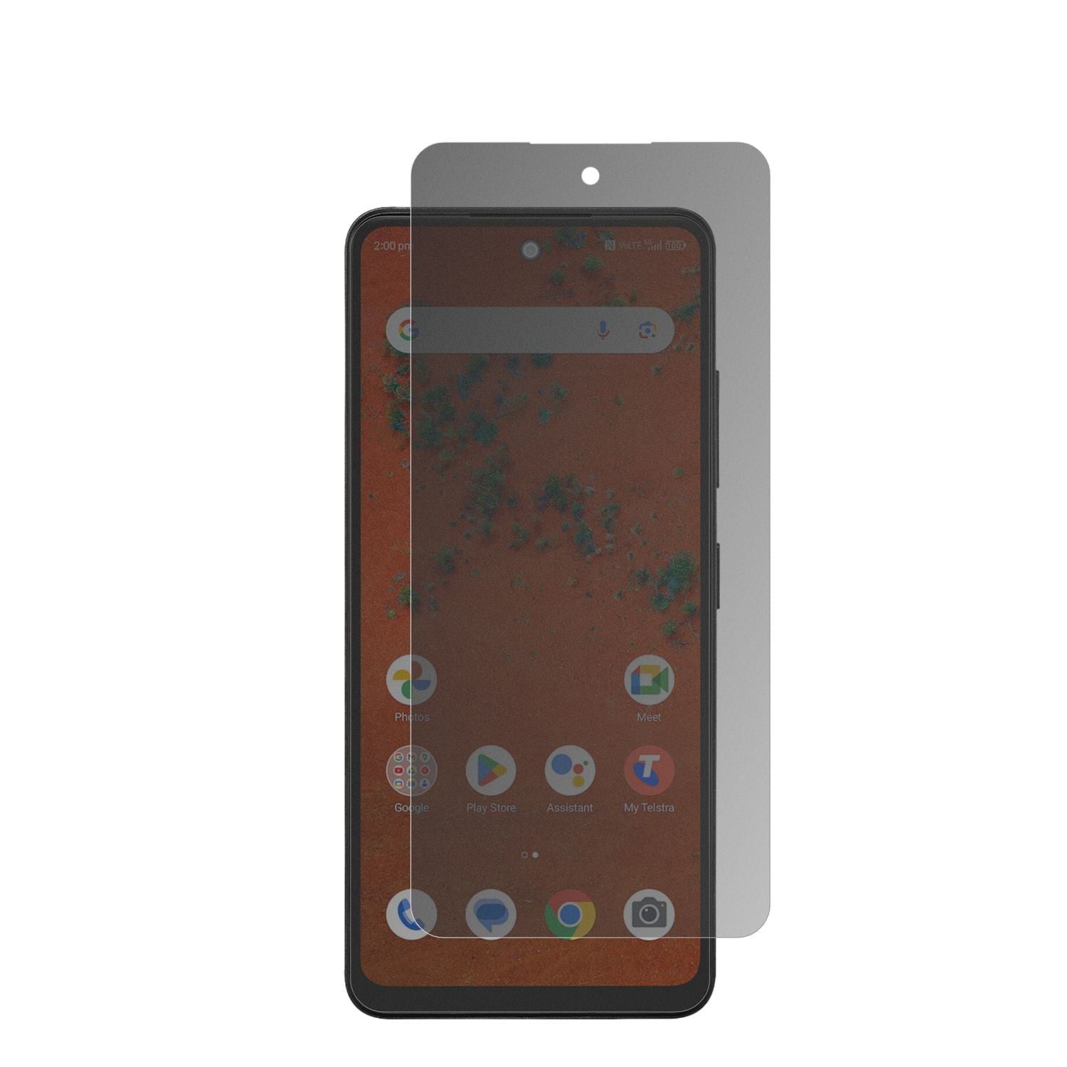 Full Cover Privacy Blickschutzfolie für Telstra T- (2)