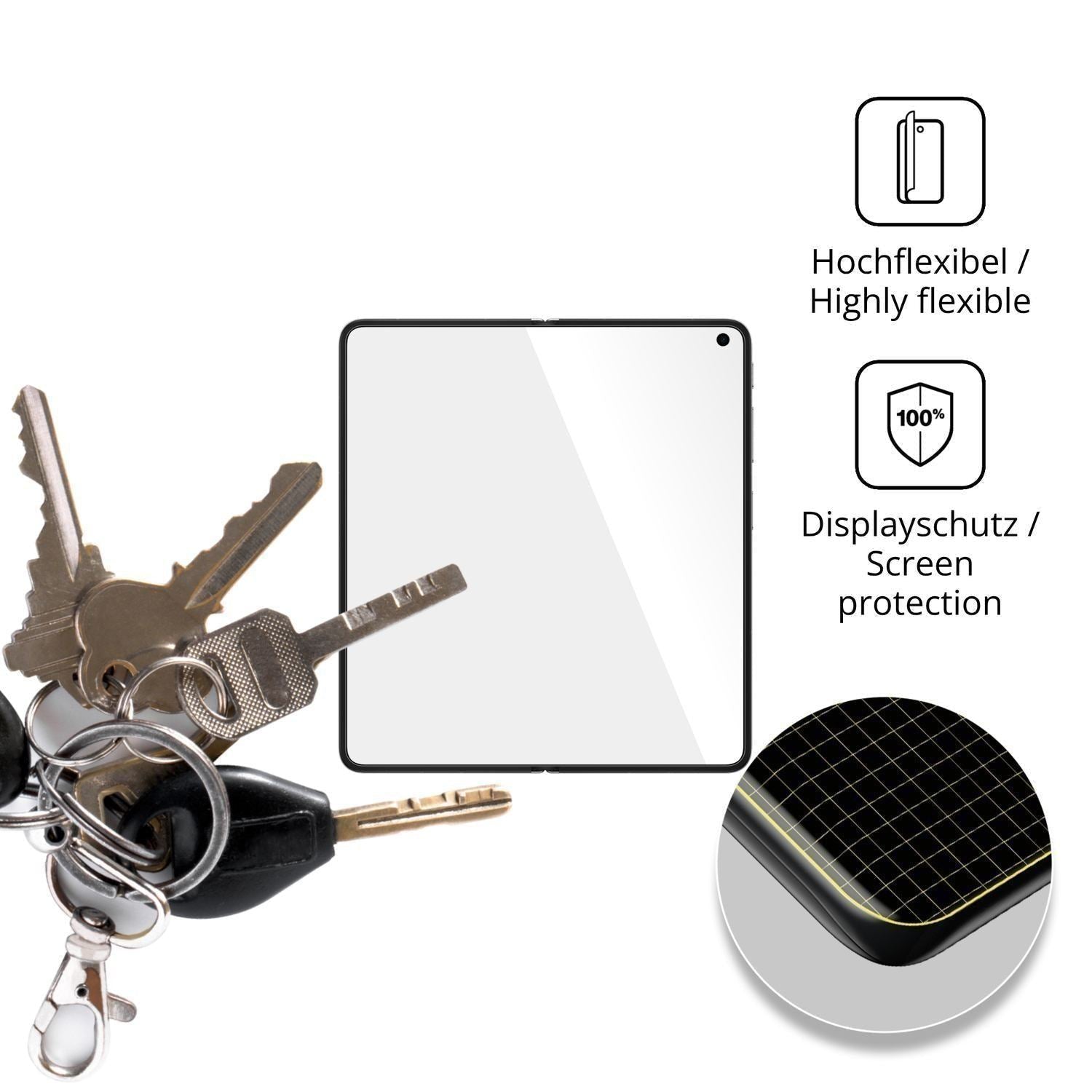 2x 3D Full Cover Schutzfolie für Oppo Find N6 (3)