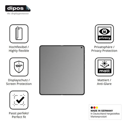 Full Cover Privacy Blickschutzfolie für Oppo Find  (5)