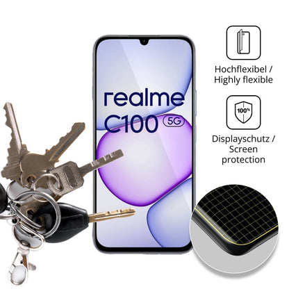 2x 3D Full Cover Schutzfolie für Realme C100 5G (3)
