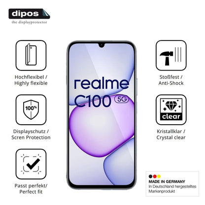 2x 3D Full Cover Schutzfolie für Realme C100 5G (7)