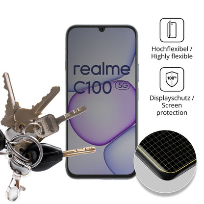Full Cover Privacy Blickschutzfolie für Realme C10 (3)